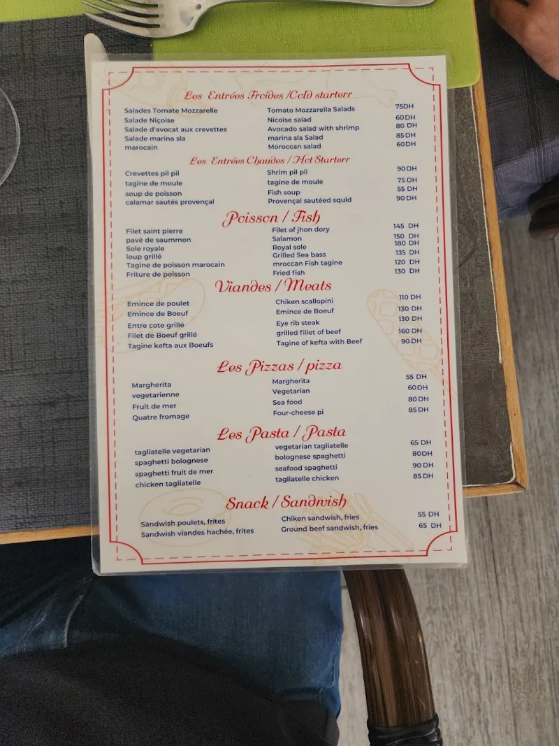 Photo 2 de restaurant la Marina