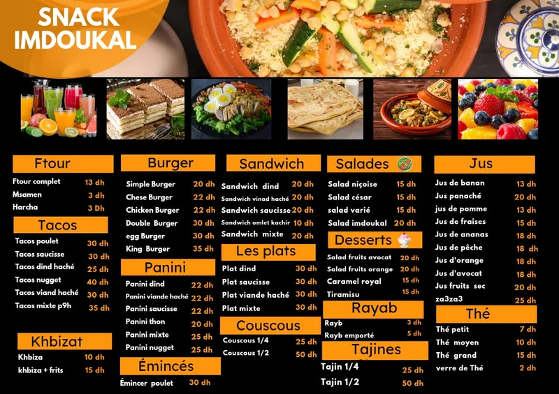 Photo 2 de Snack-Mahlaba Imdoukal