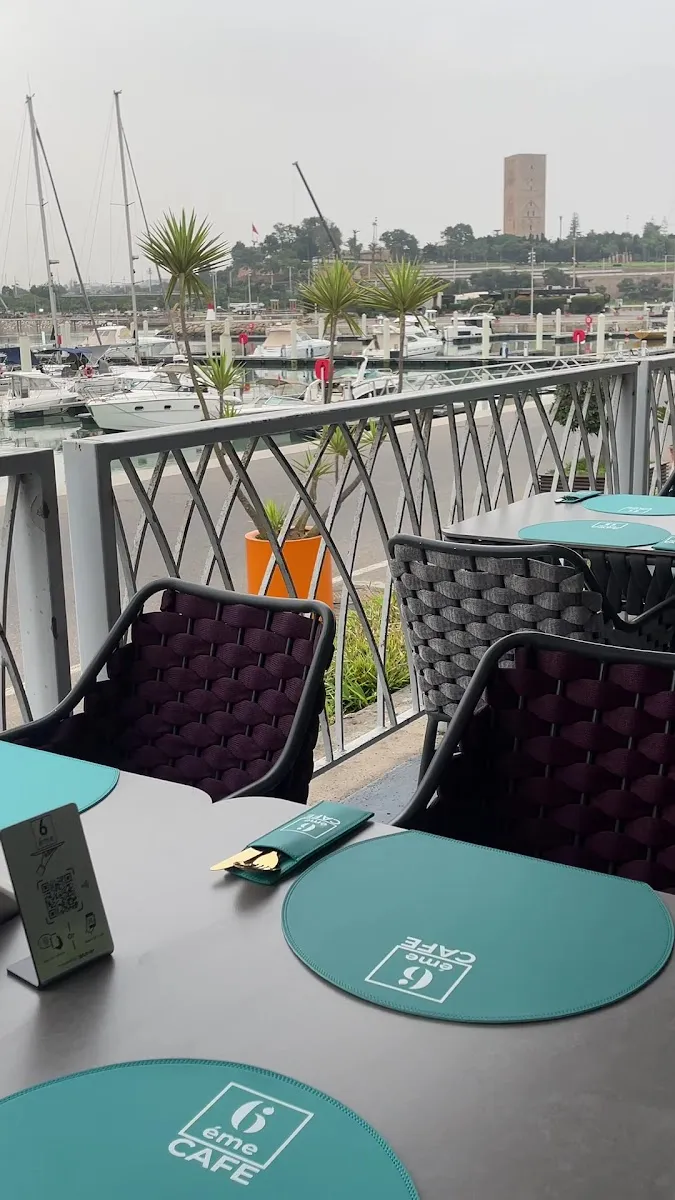 6eme cafe restaurant rabat photo 3