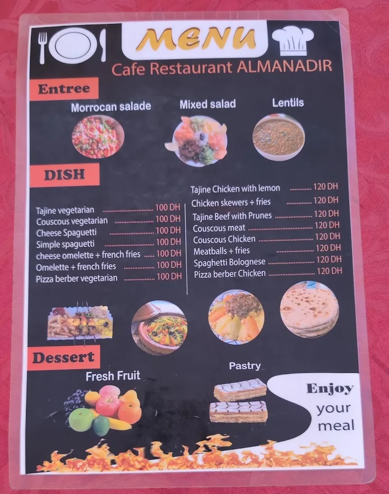Photo 2 de Café restaurant almanadir