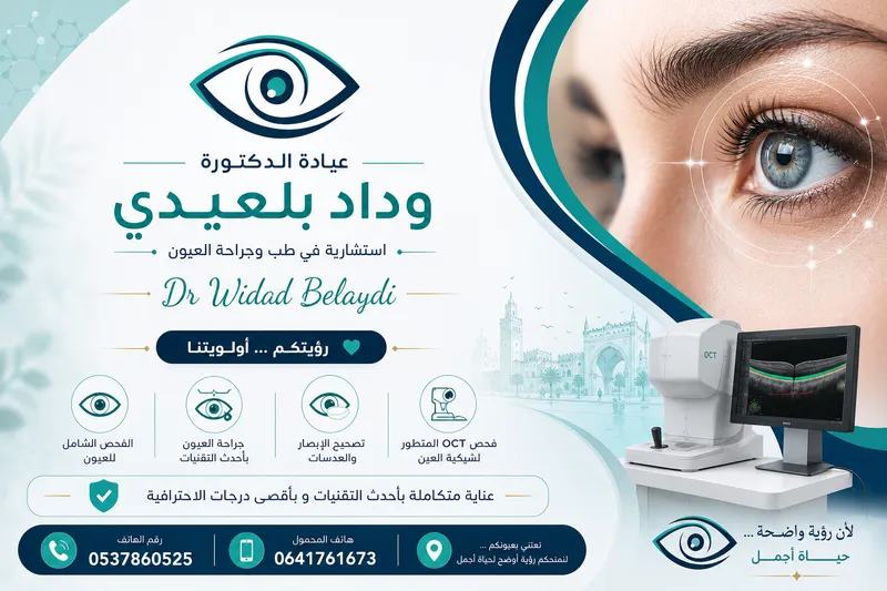 صورة 3 من Cabinet D’ophtalmologie - Dr Widad Belaydi (Ophtalmologue) | عيادة طب وجراحة العيون - الدكتورة وداد بلعيدي