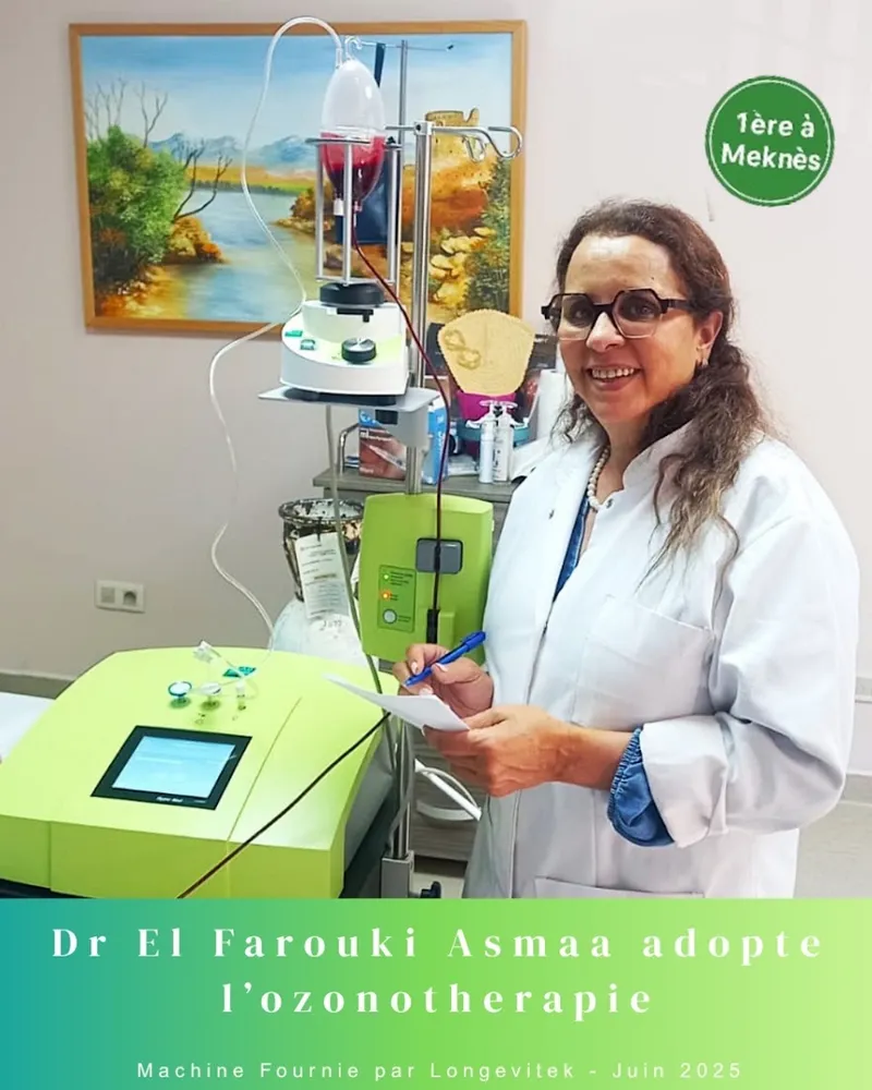 صورة 1 من Ozonotherapie Meknes ,Cabinet d'évaluation et de traitement de la douleur.Dr EL Farouki Asmaa