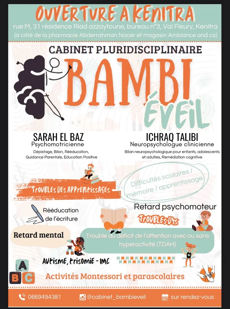 Cabinet bambi éveil EL BAZ SARAH photo 1