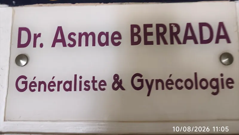 Photo 1 de Docteur Berrada Asmae