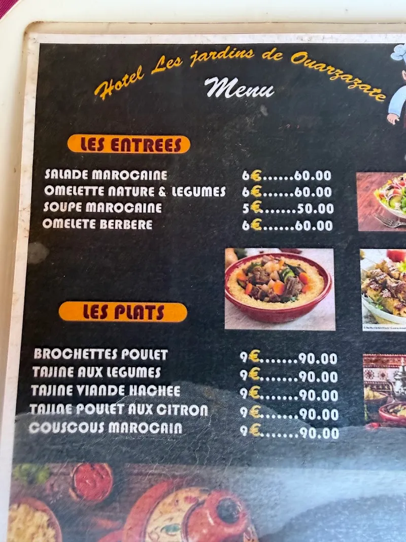 صورة 2 من Restaurant Les Jardins de Ouarzazate