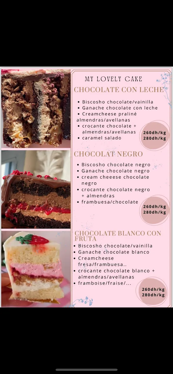 Photo 2 de My Lovely Cake - Ounssa - Pastelería