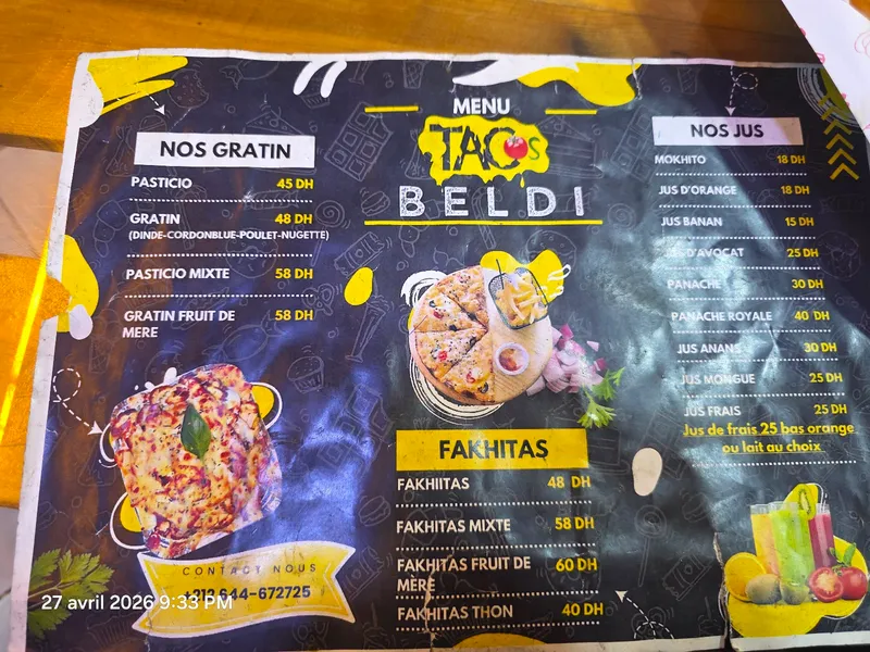 Photo 2 de Restaurant Tacos Beldi