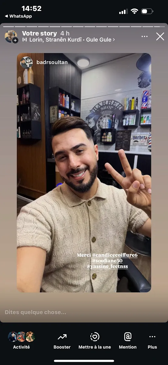 Photo 1 de Candice coiffure spa femme / barbershop48 côté homme