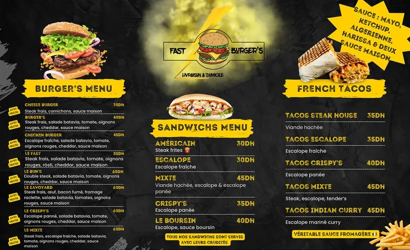 Photo 2 de Fast Burger’s Nador