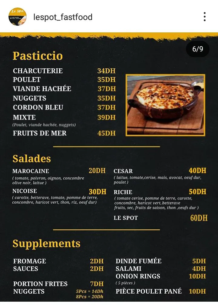 Photo 2 de Le SPOT Fast and Healthy Food